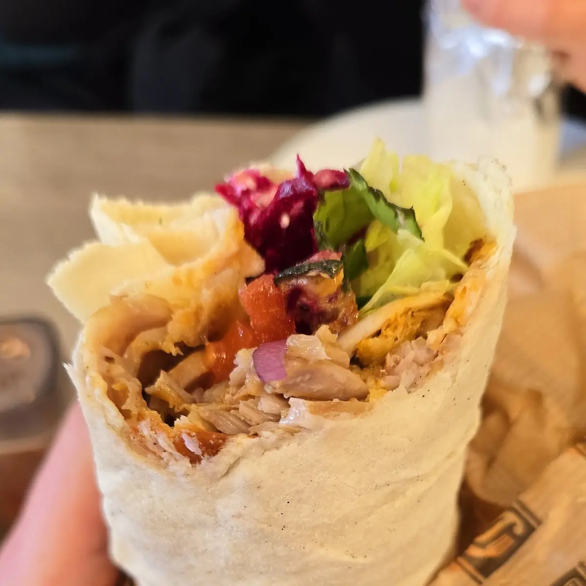 Kebap Dürüm Huhn