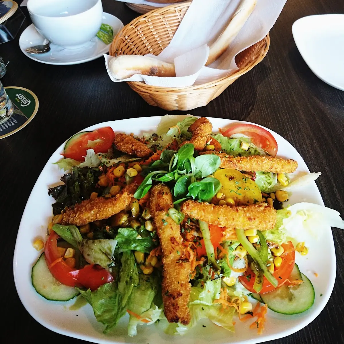 Backhendlsalat