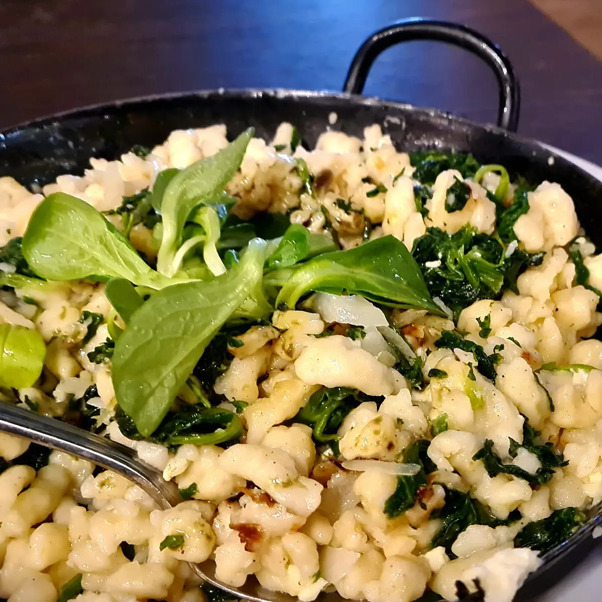 Spätzle Mit Spinat Und Käse Steirertürk