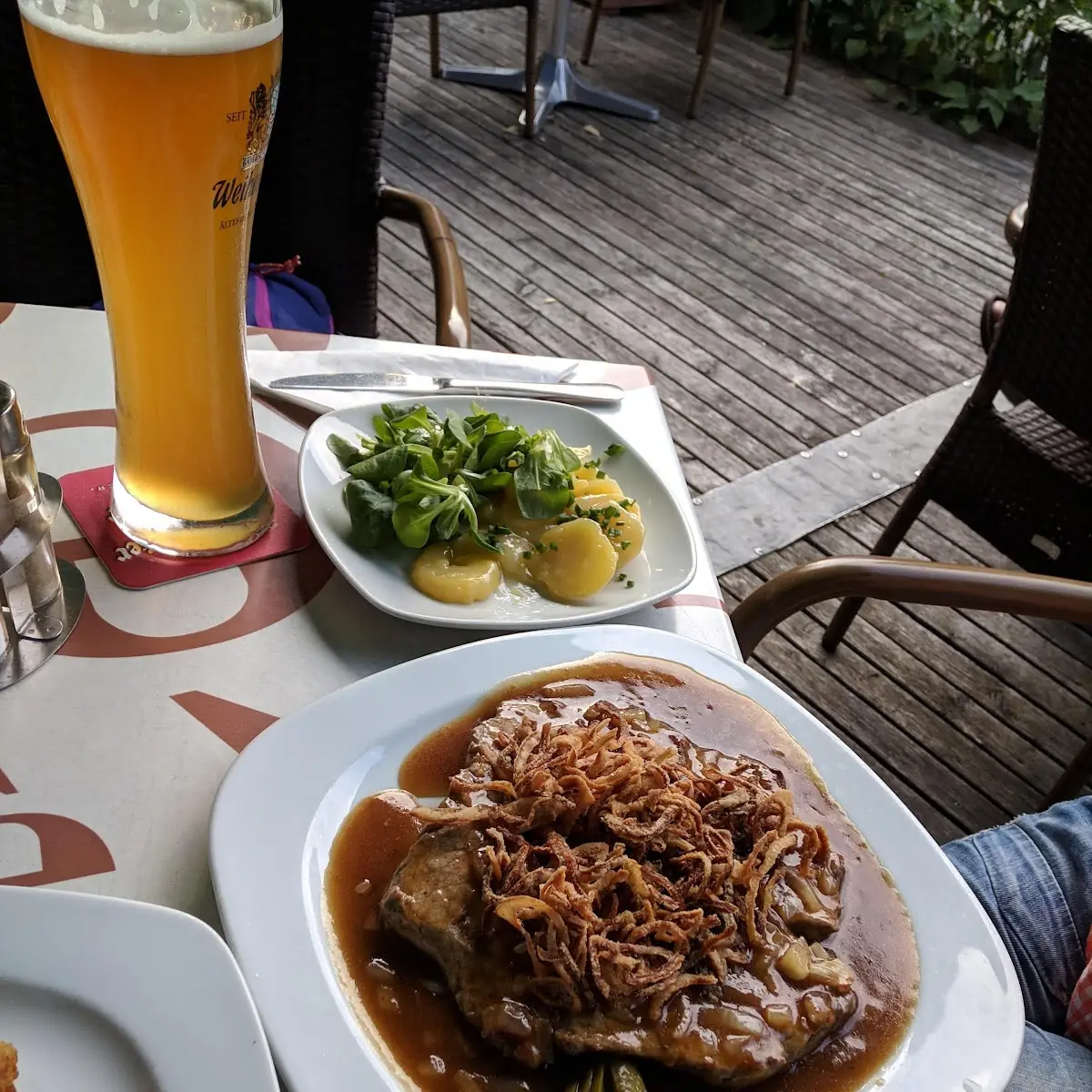 Zwiebelrostbraten Auf Wiener Art