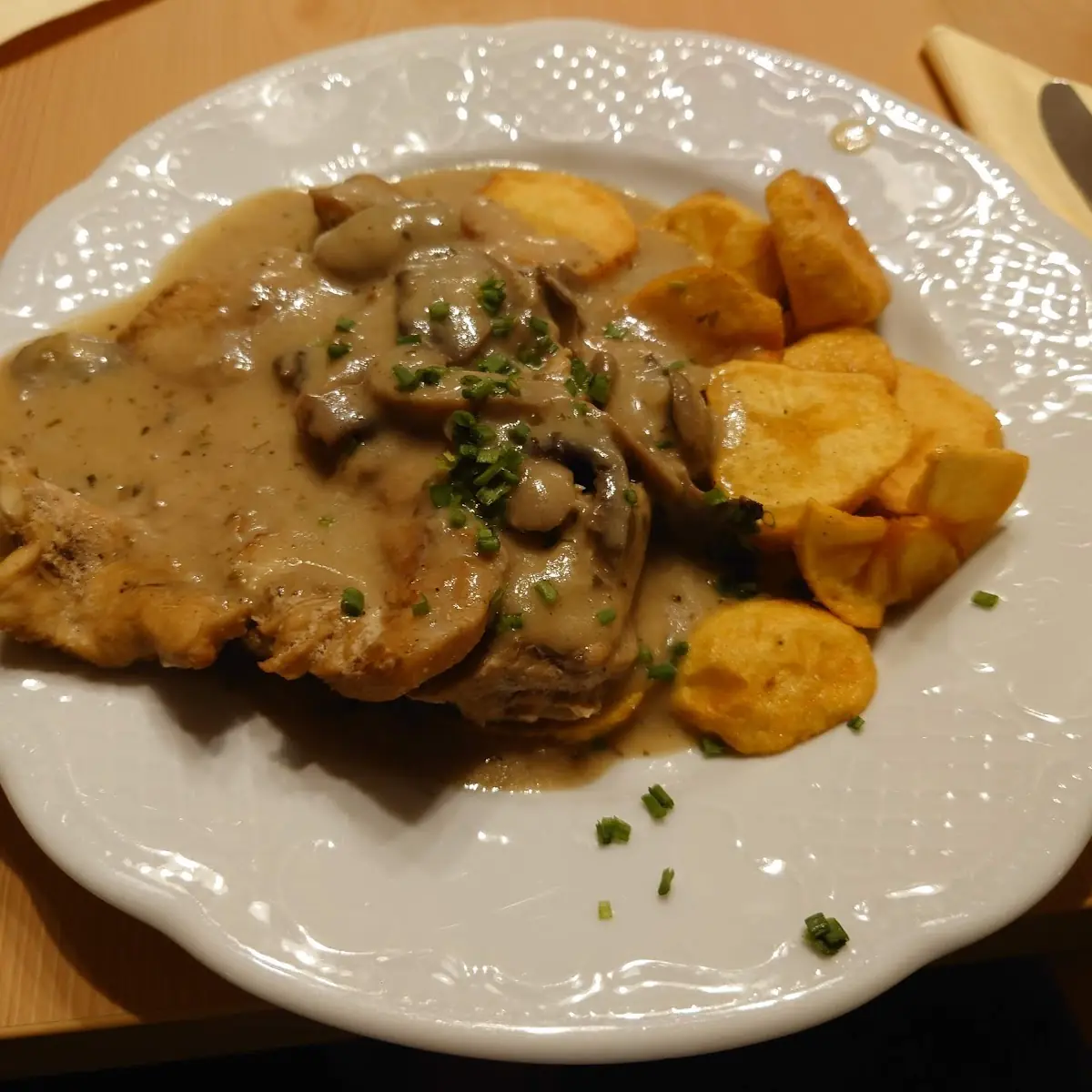 Rahmschnitzel