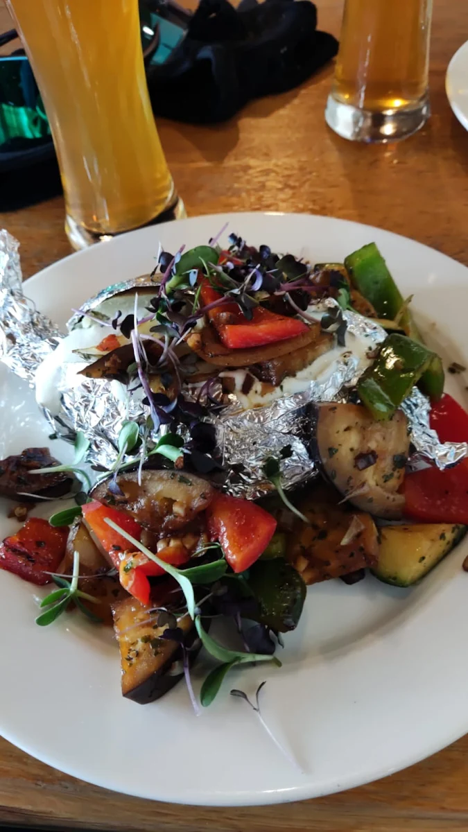 Ofenkartoffel Mit Grillgemüse