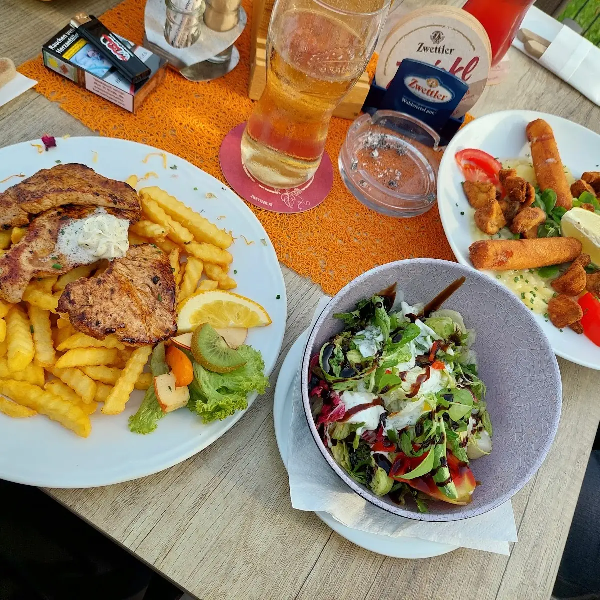 Kotelett Mit Pommes