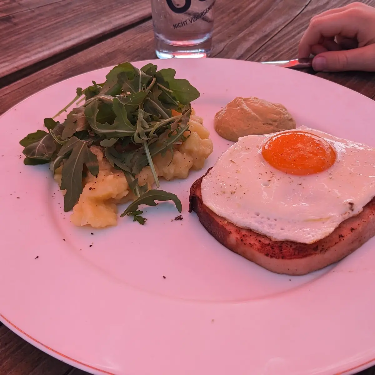 Leberkäse Mit Kartoffelsalat