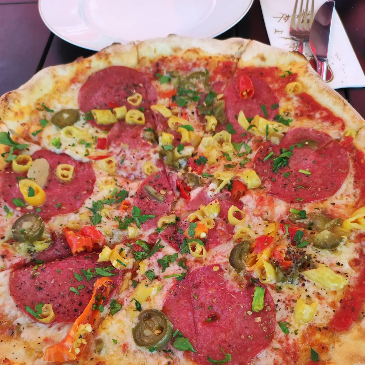 Pizza Salámova