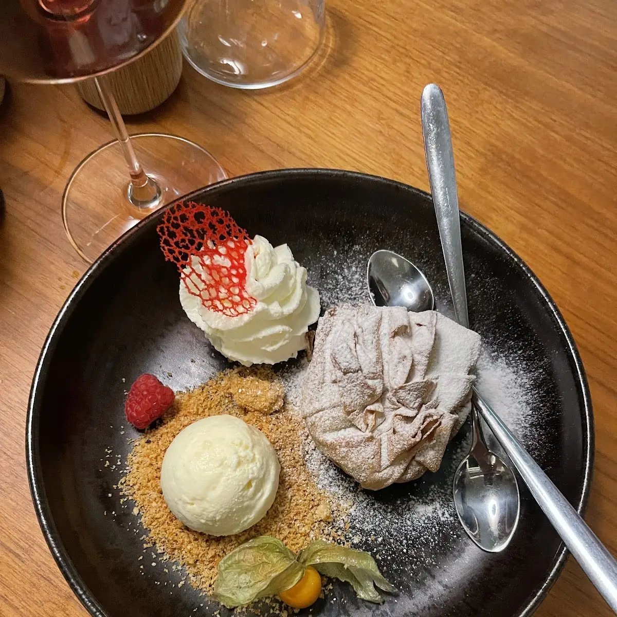 Cream and Fruit