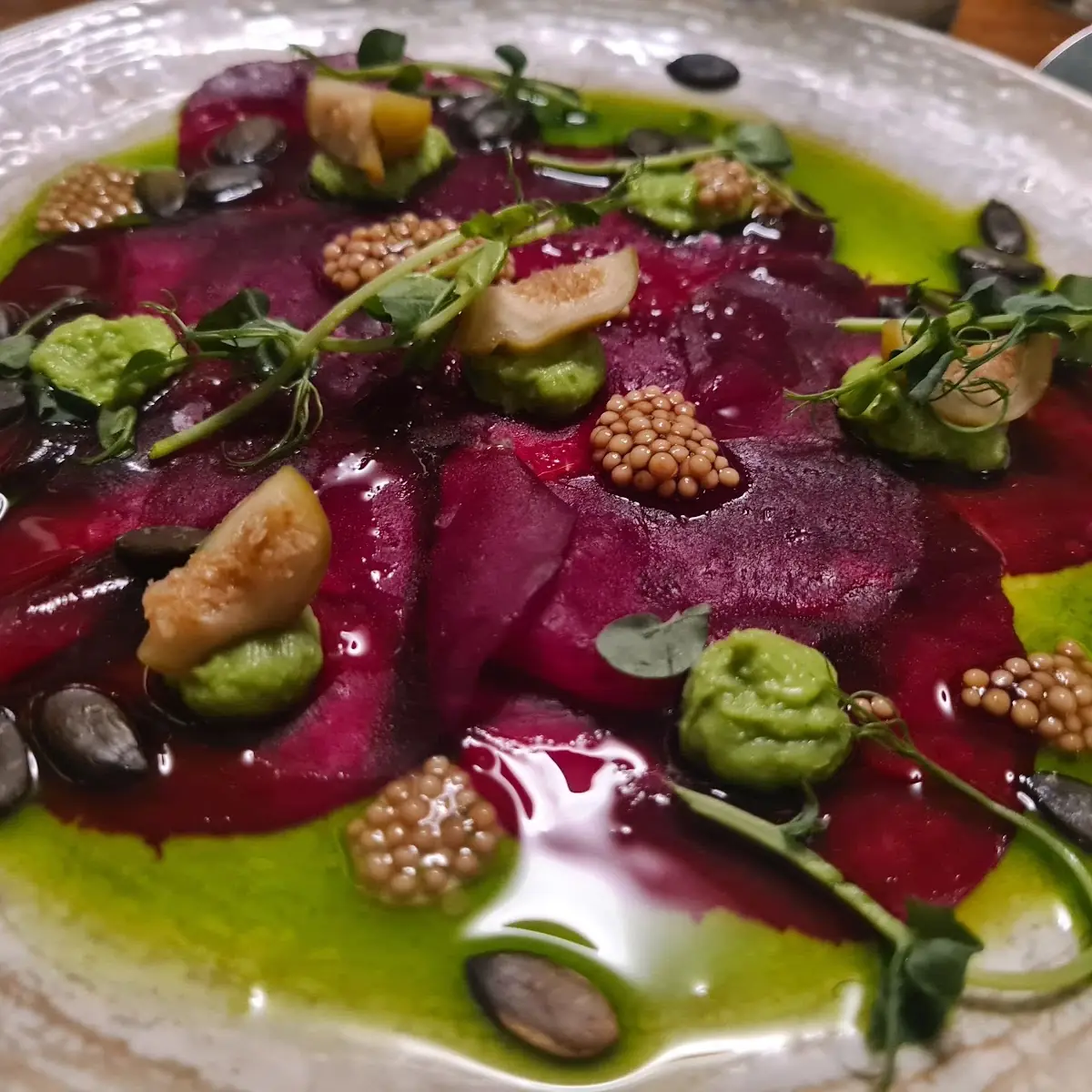 Rote Rüben Carpaccio