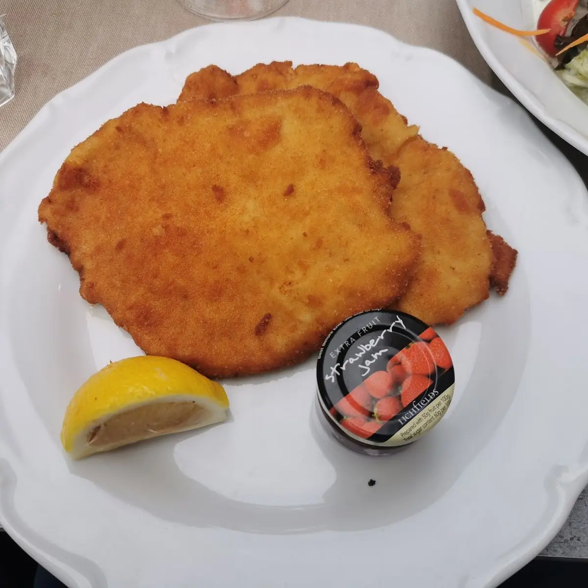 Wiener Schnitzel With Fried Potatoes