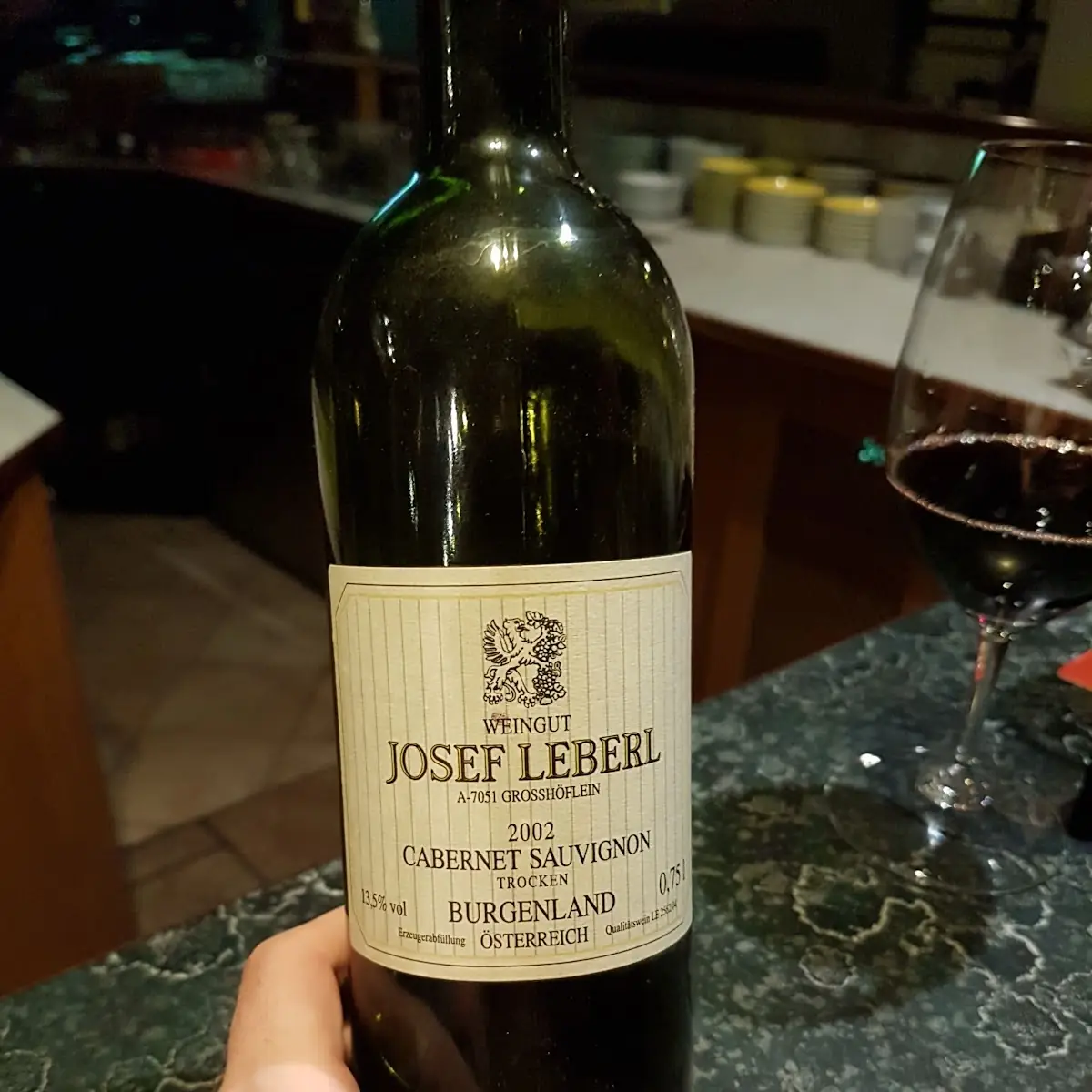 Josef Leberl Cabernet Sauvignon 2002