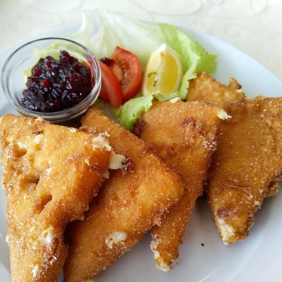 Deep Fried Ementaler Cheese