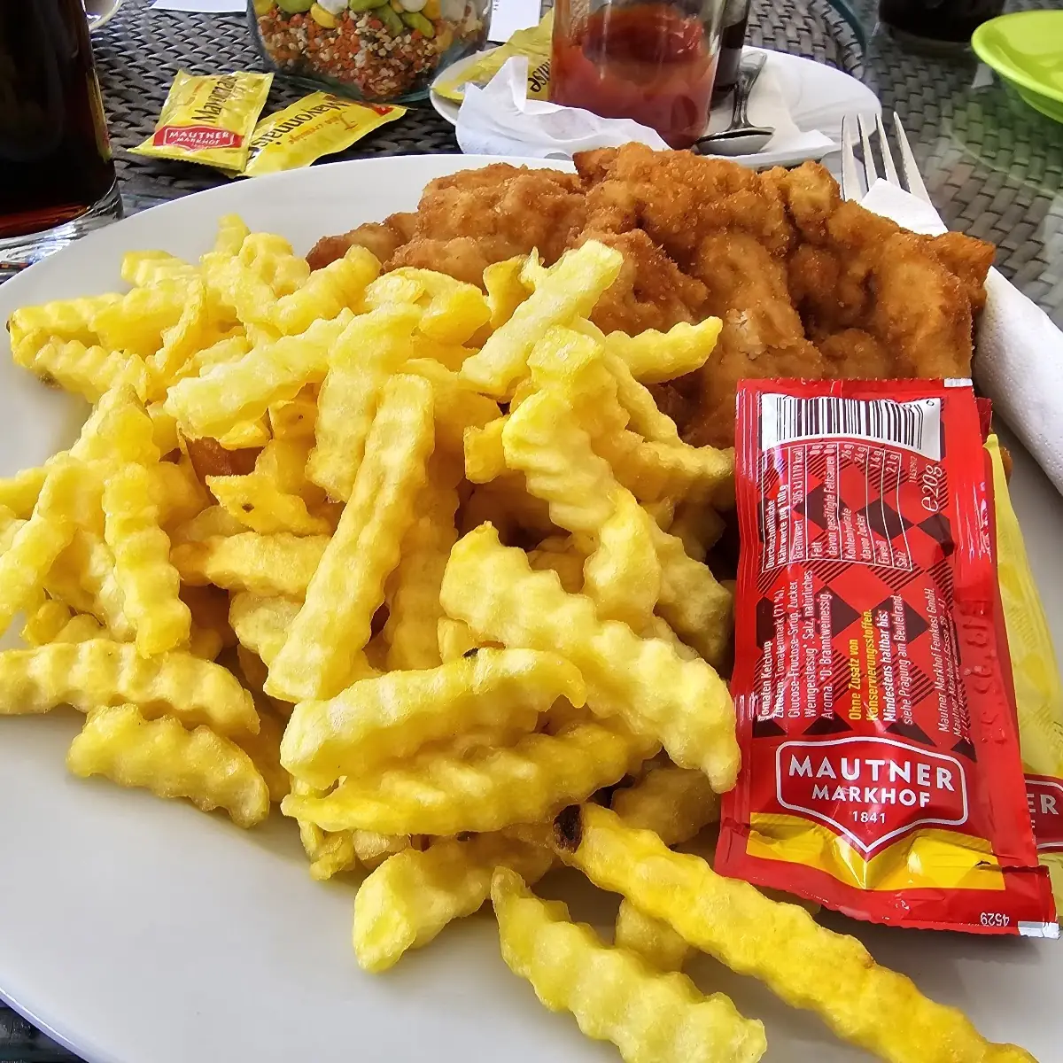 Schnitzel Mit Pommes