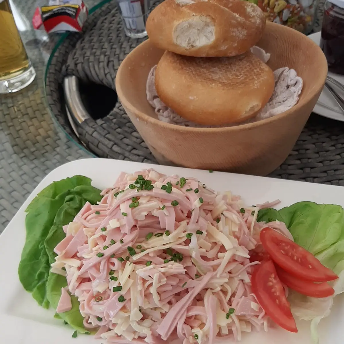 Schweizer Wurst Salat