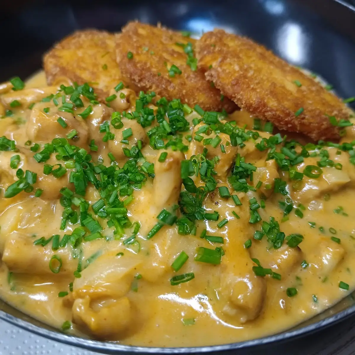 Eierschwammerlpfandl Mit Rösti