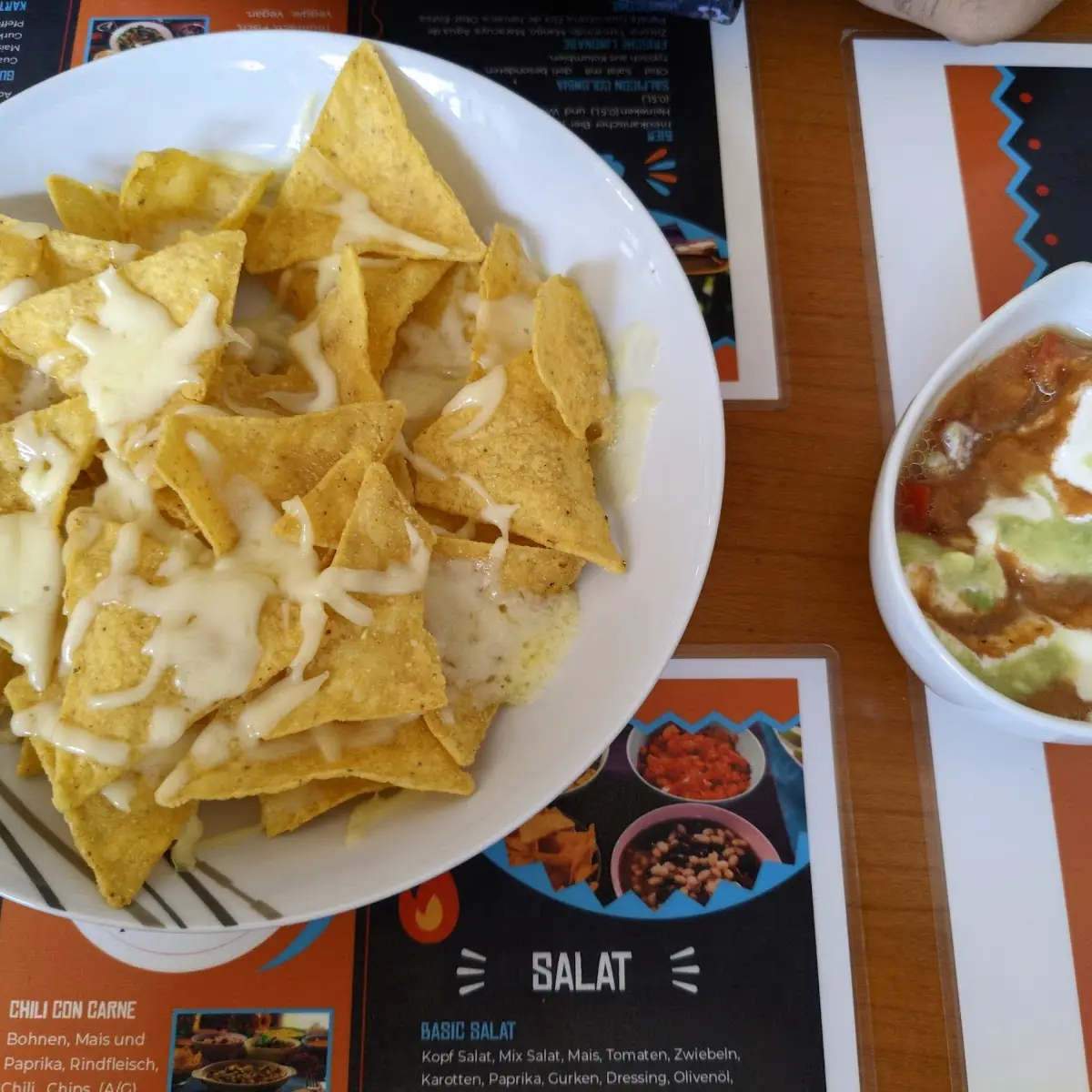 Nachos Con Queso