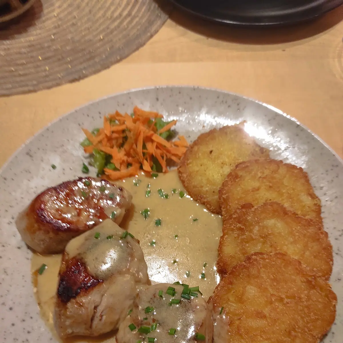 Schweinelendchen Mit Gorgonzolasauce