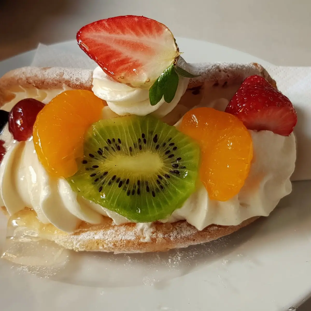 Früchteomlett