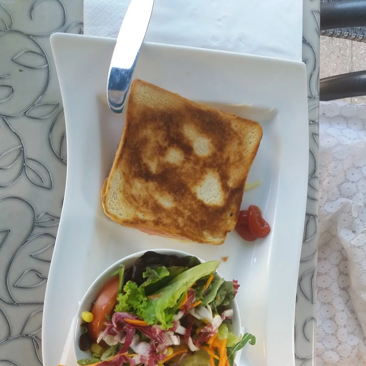Schinken Käse Toast