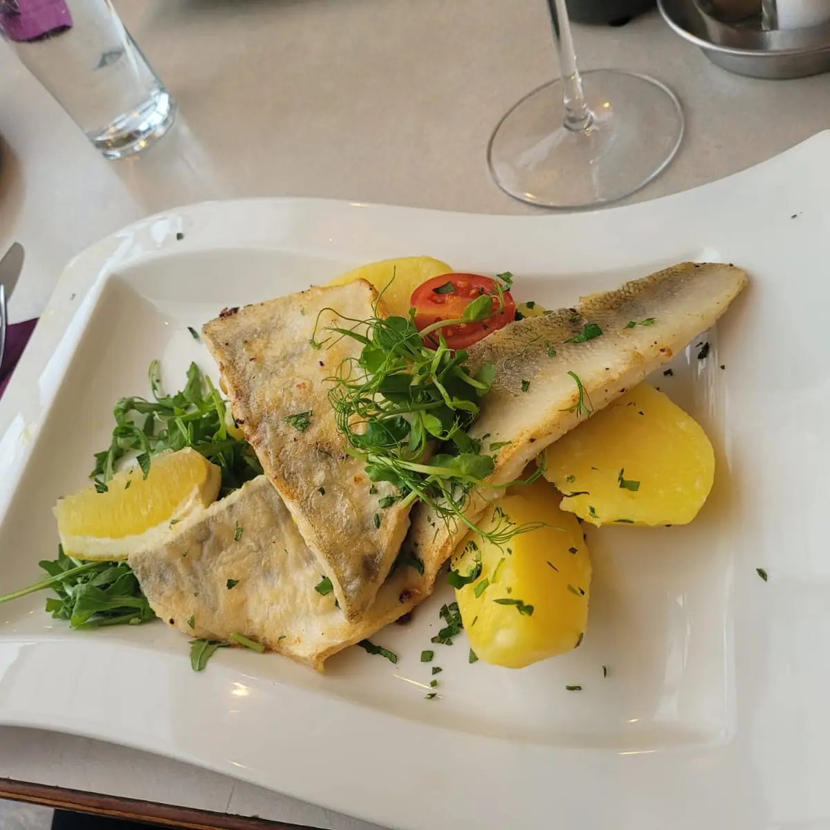 Zanderfilet Mit Gemüse