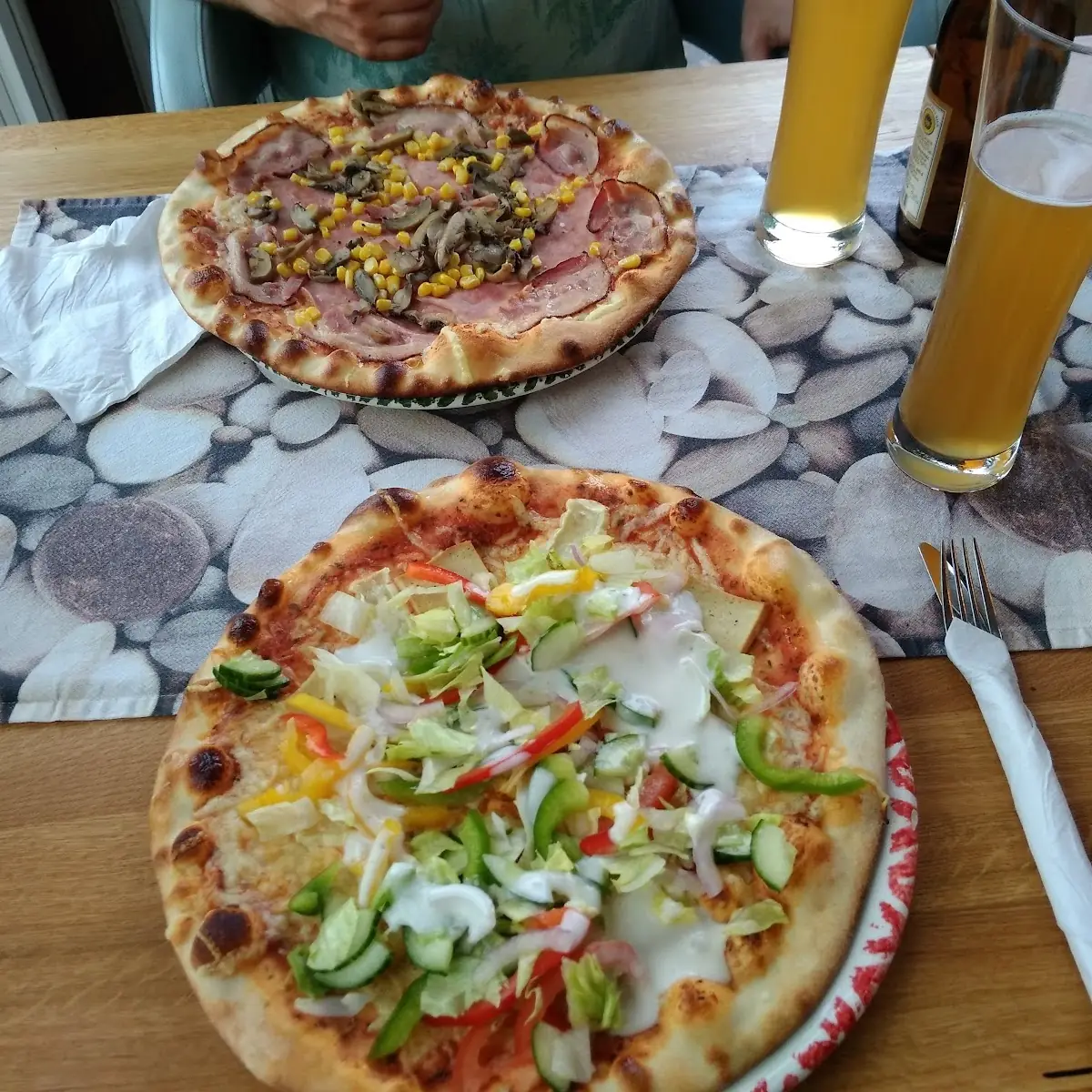 Salad Pizza