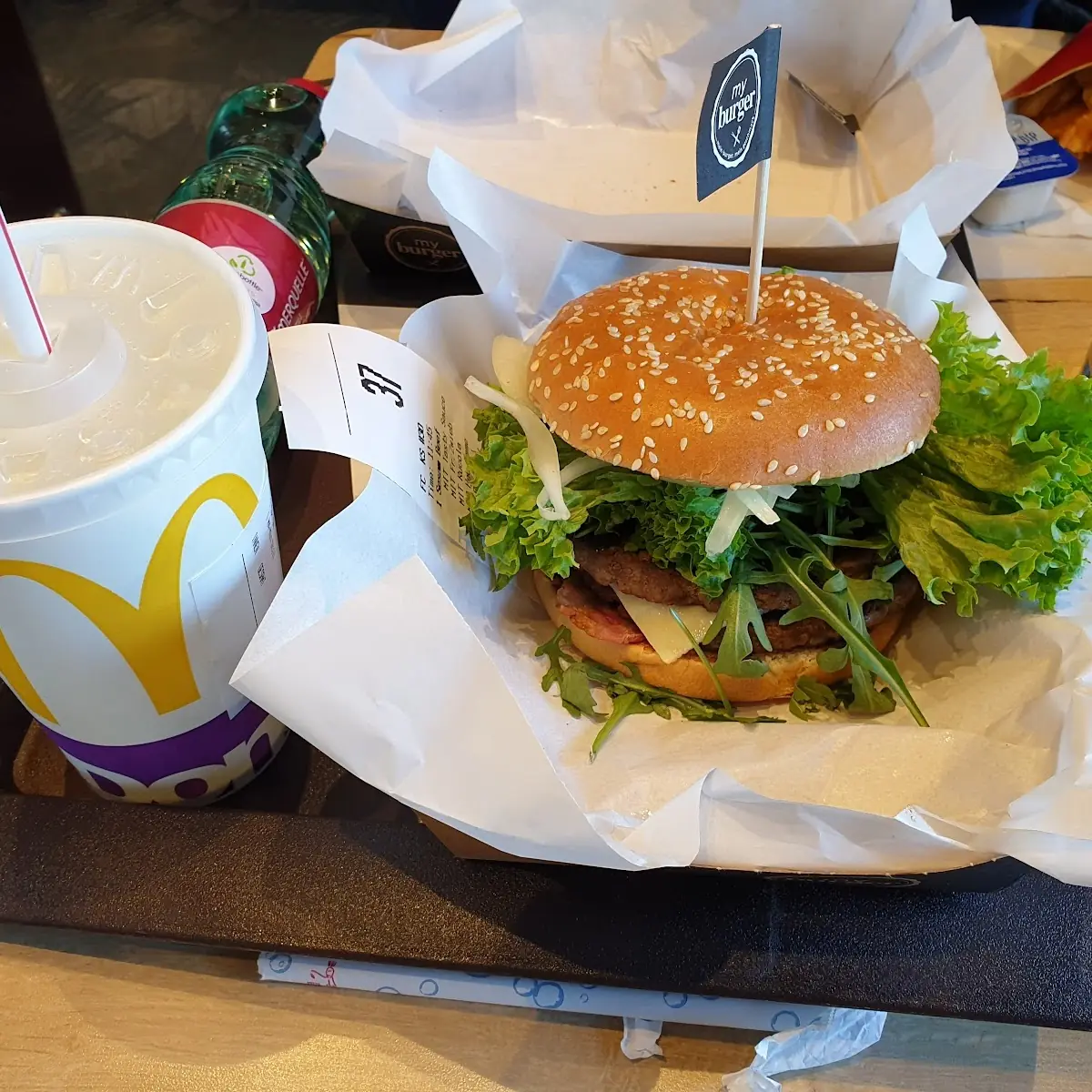 Build My Burger Menü