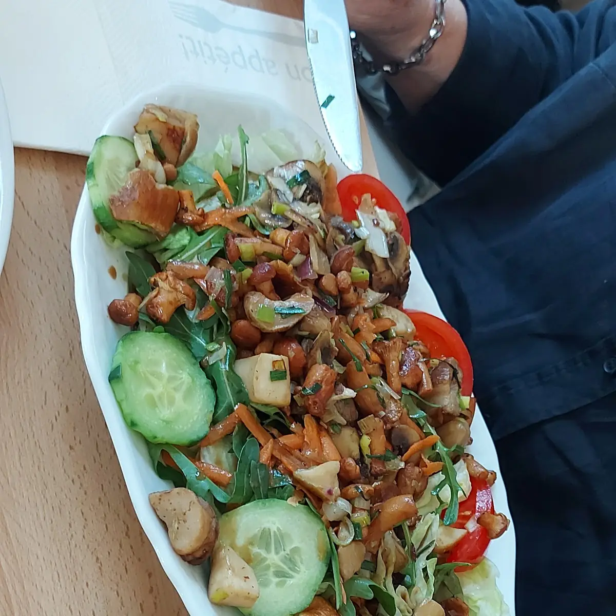 Vegetarischer Kebap