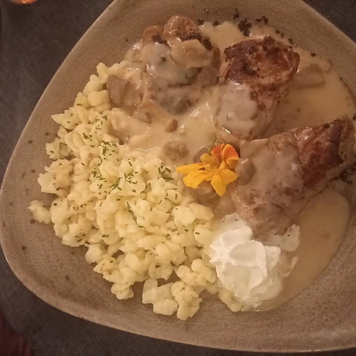 Gegrillte Schweinsmedaillons