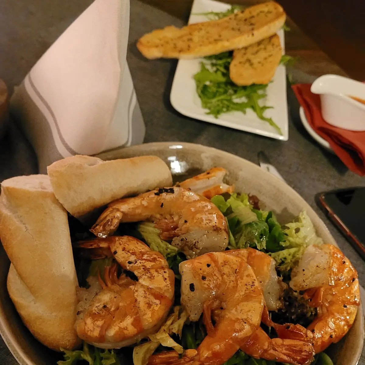 Salad with Shrimps