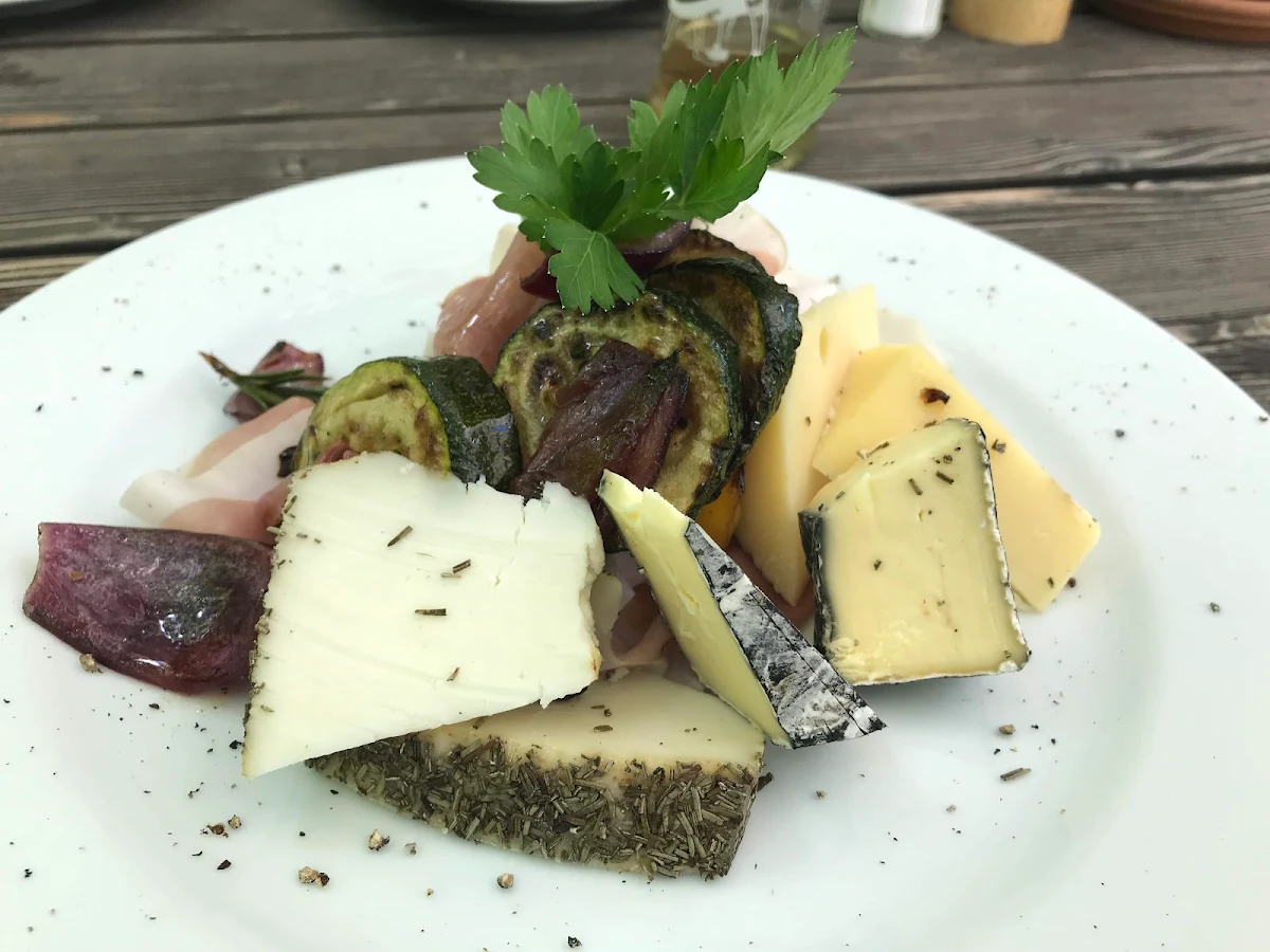 Schinken Käse Platte Groß