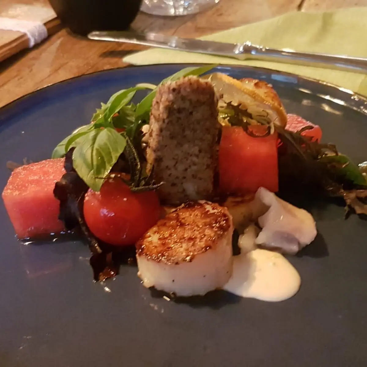 Jakobsmuscheln Mit Thunfisch