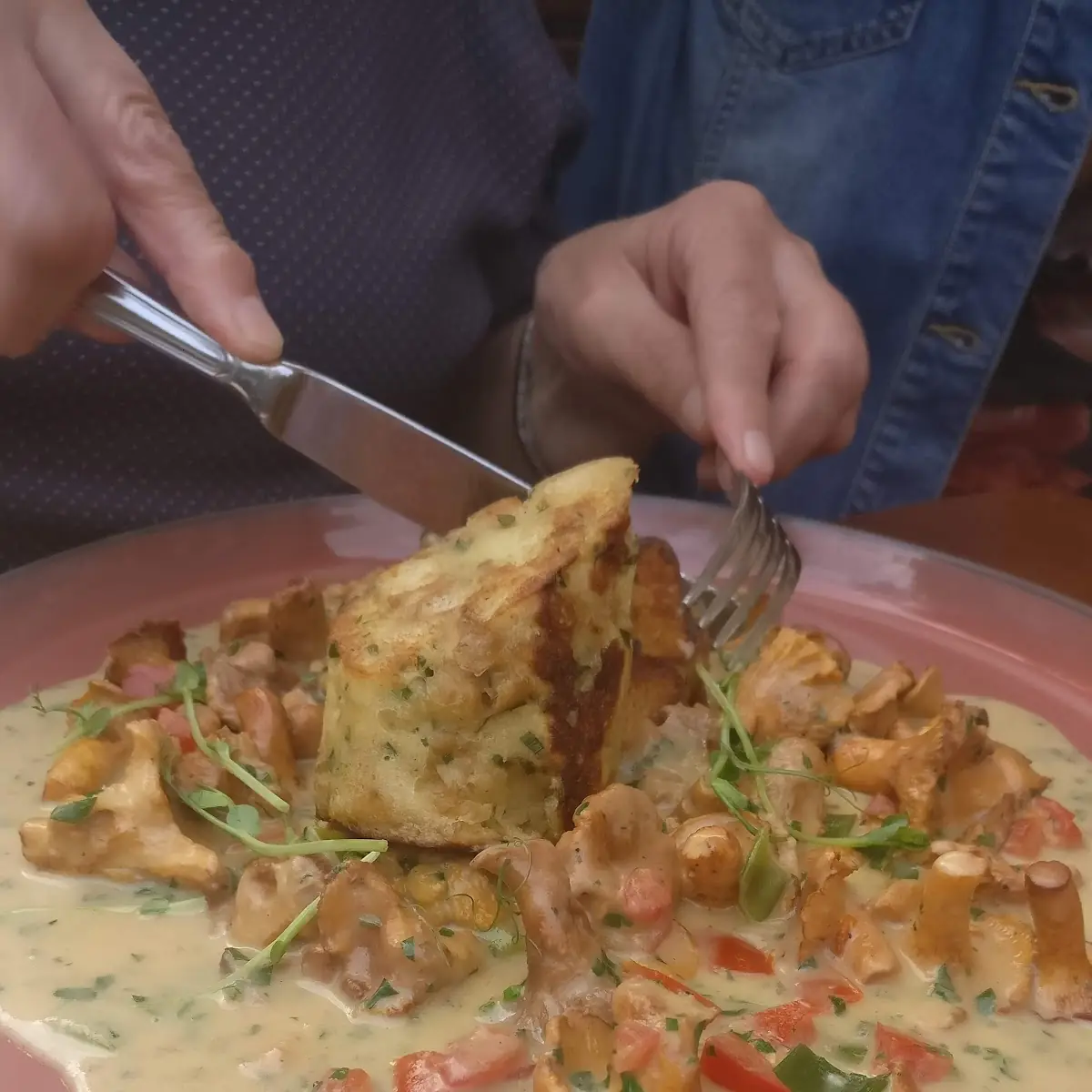 Pfifferlingragout