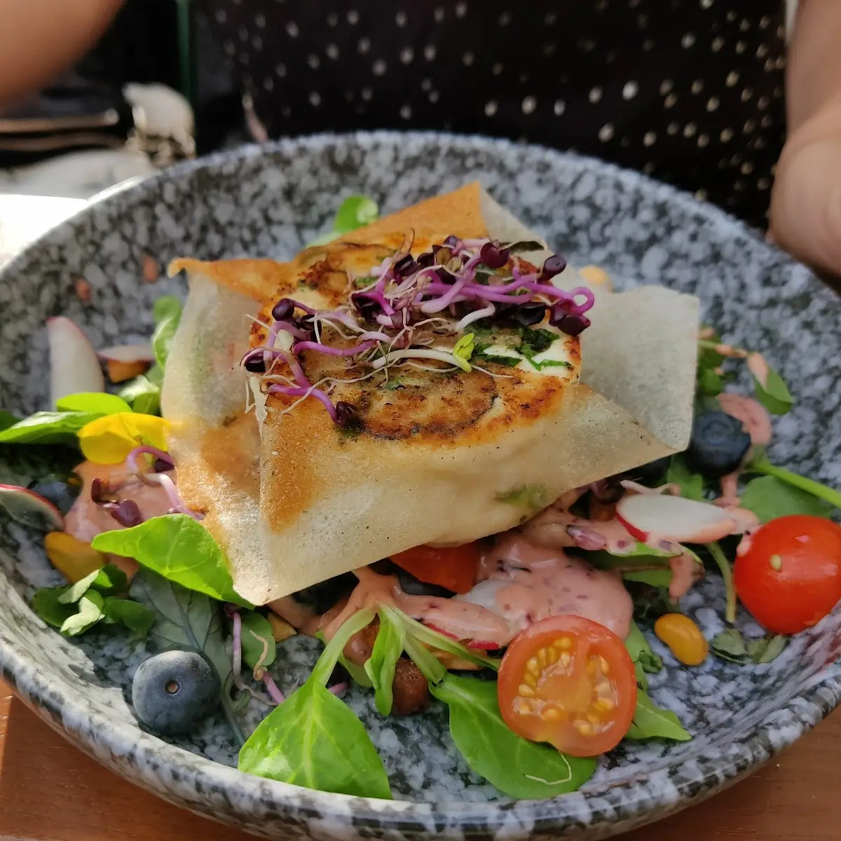 Ziegenkäse Im Knusperblatt