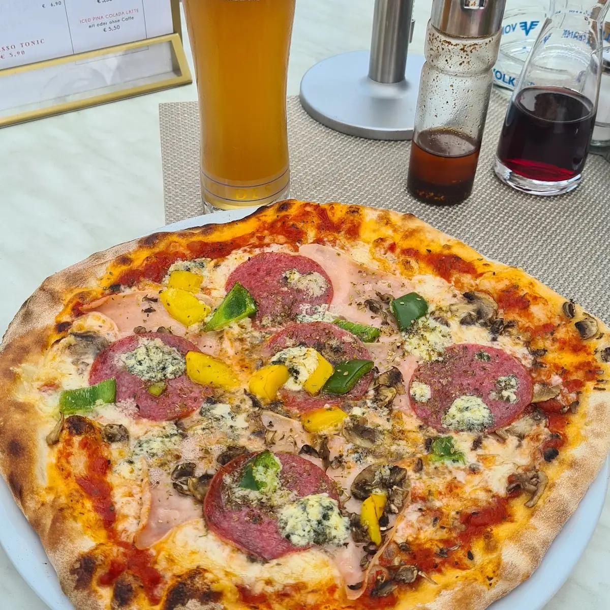 Pizza Napoli Mit Knobi