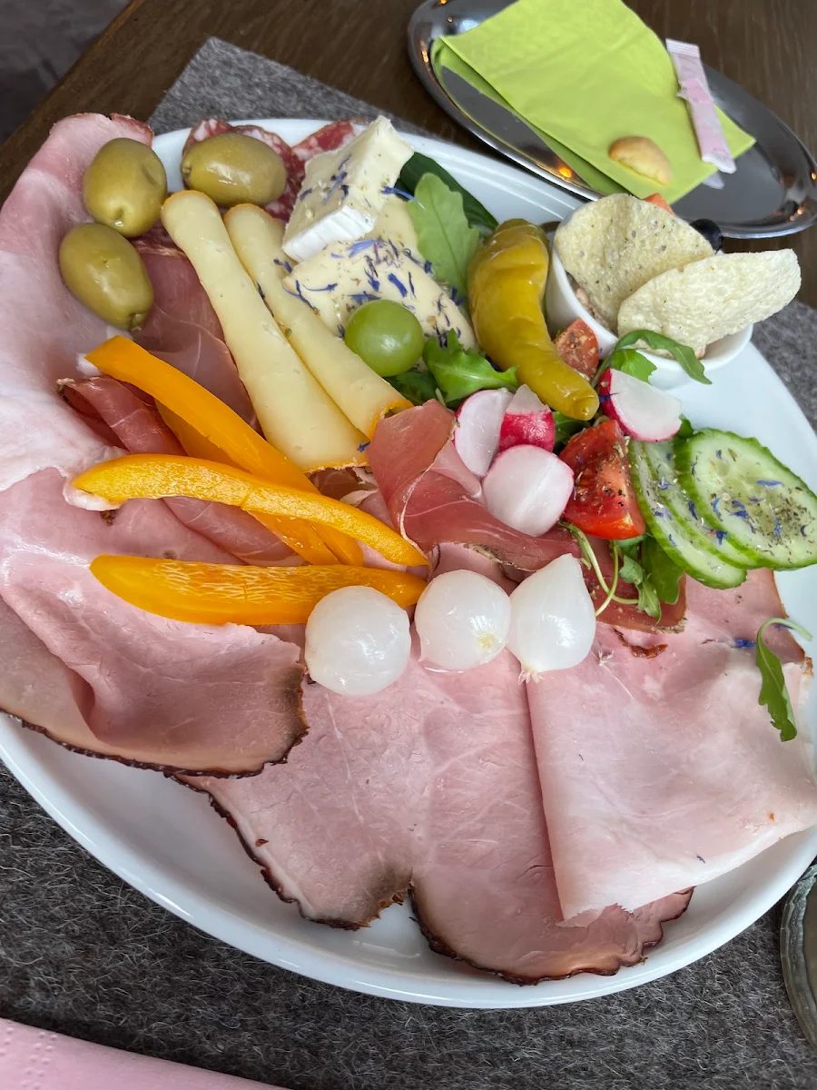 Rustikales Frühstück