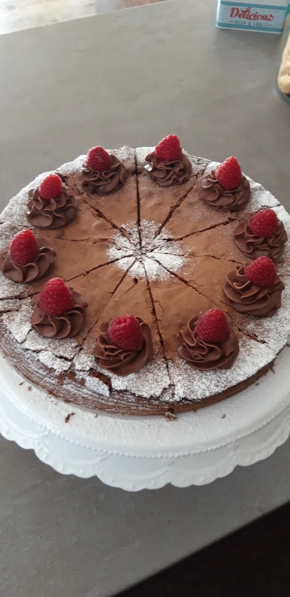 Schoko-mandeltarte