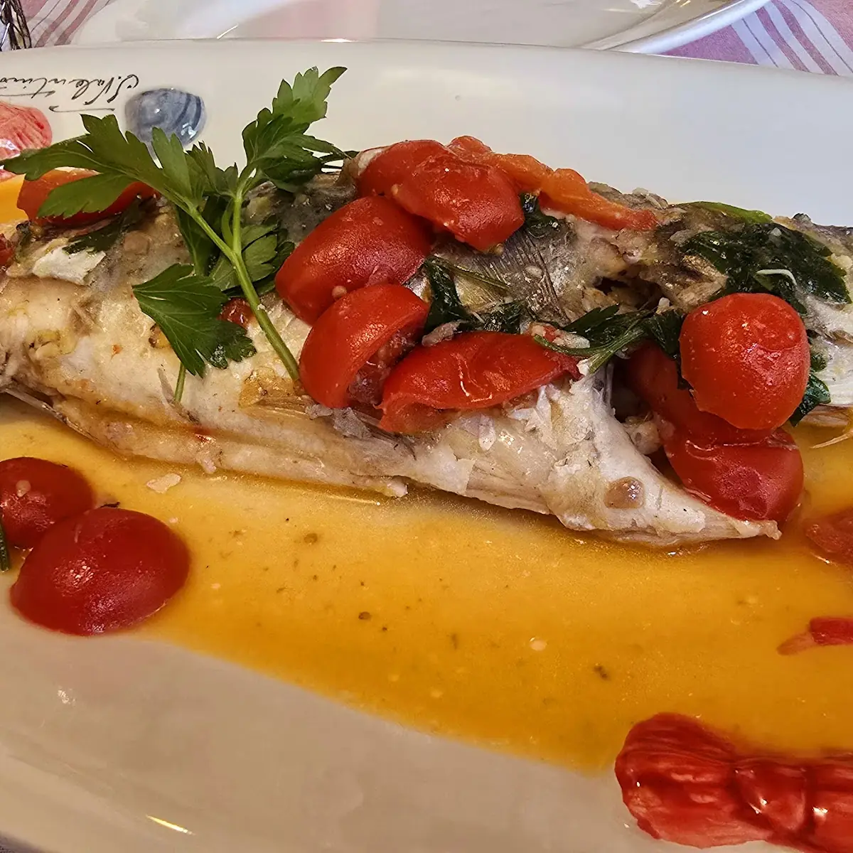 Branzino all' Acqua Pazza