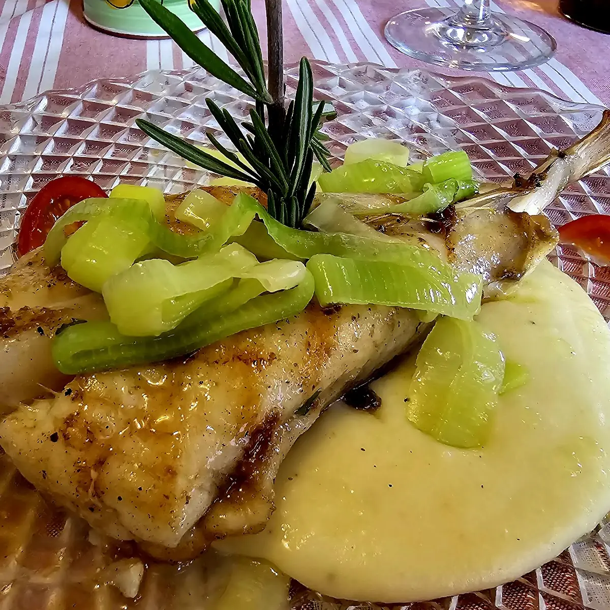 Coda Di Rospo Con Polenta