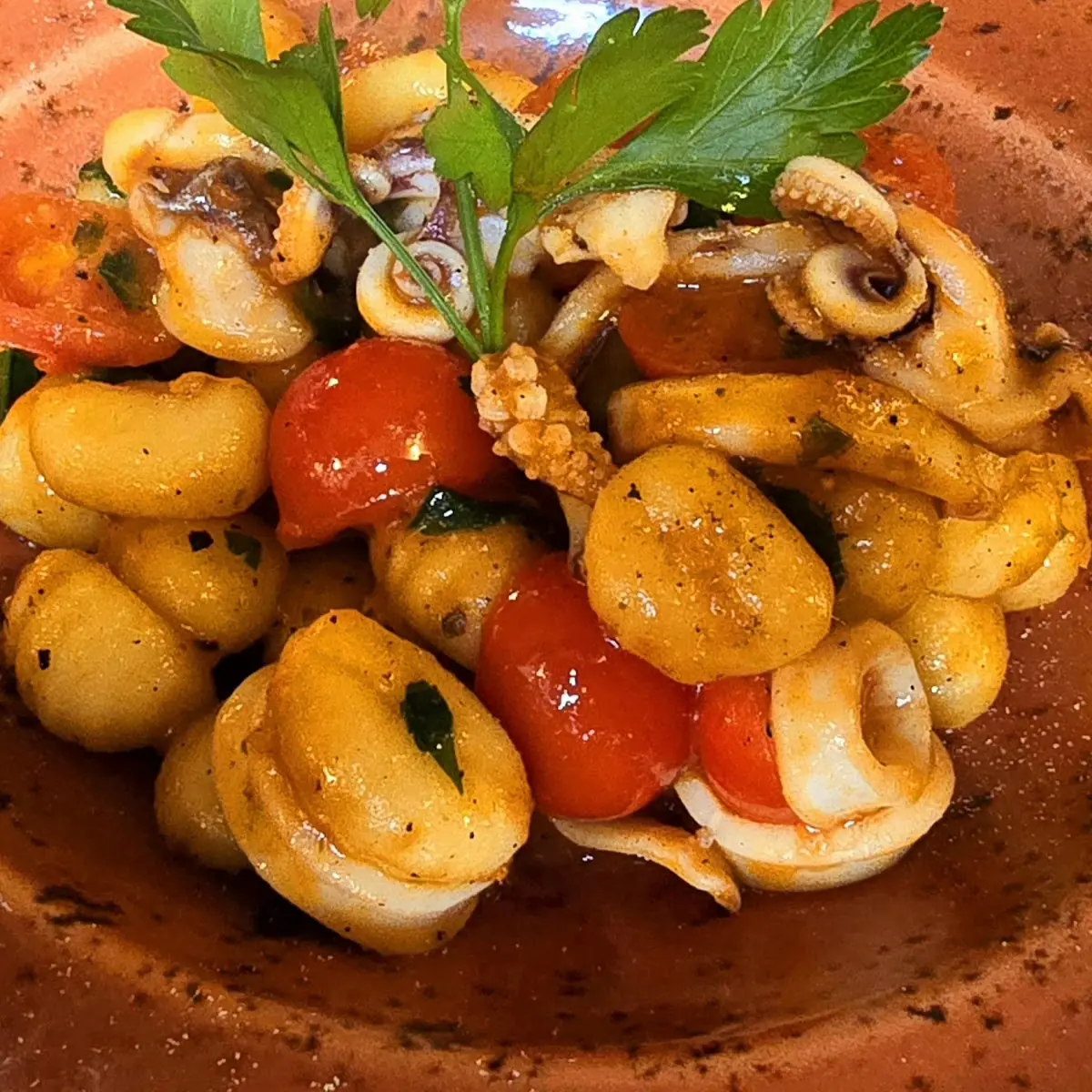 Gnocchi Con Calamari
