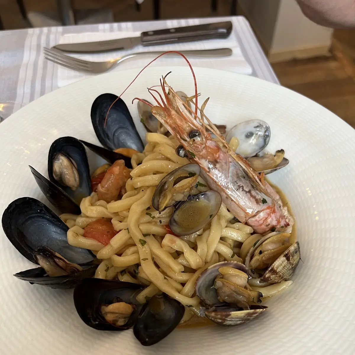 Spaghetti Con Le Vongole E Cozze