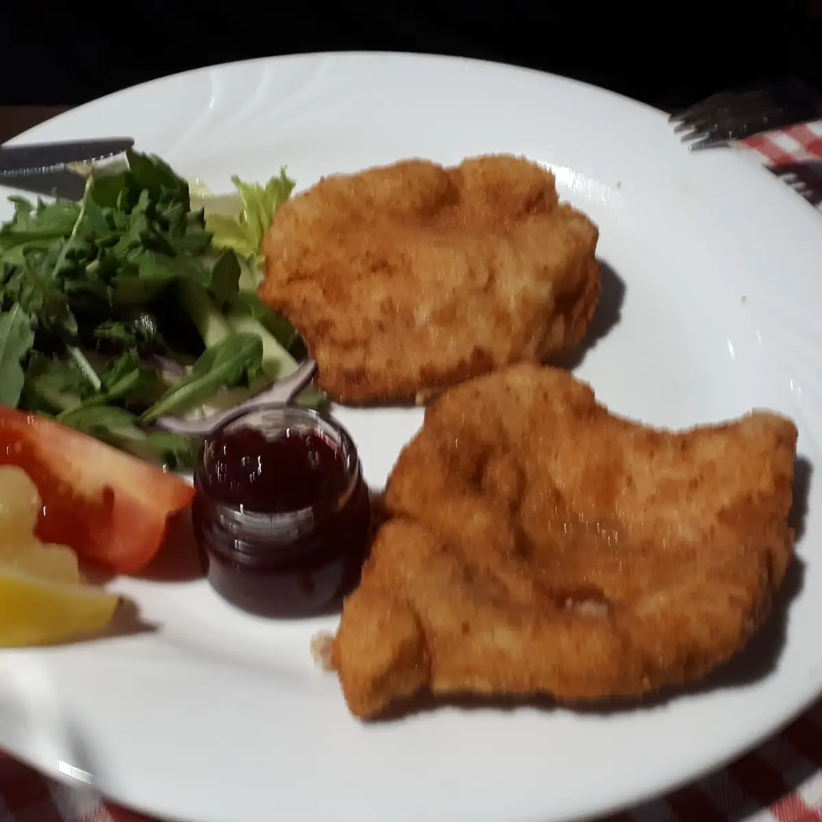 Wiener Schnitzel Mit Kartoffeln