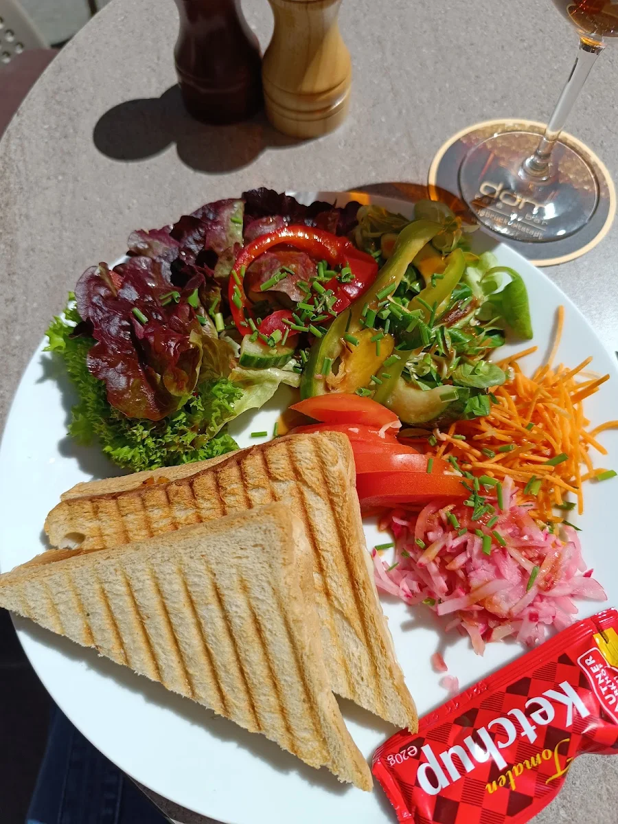 Toast Mit Lachs