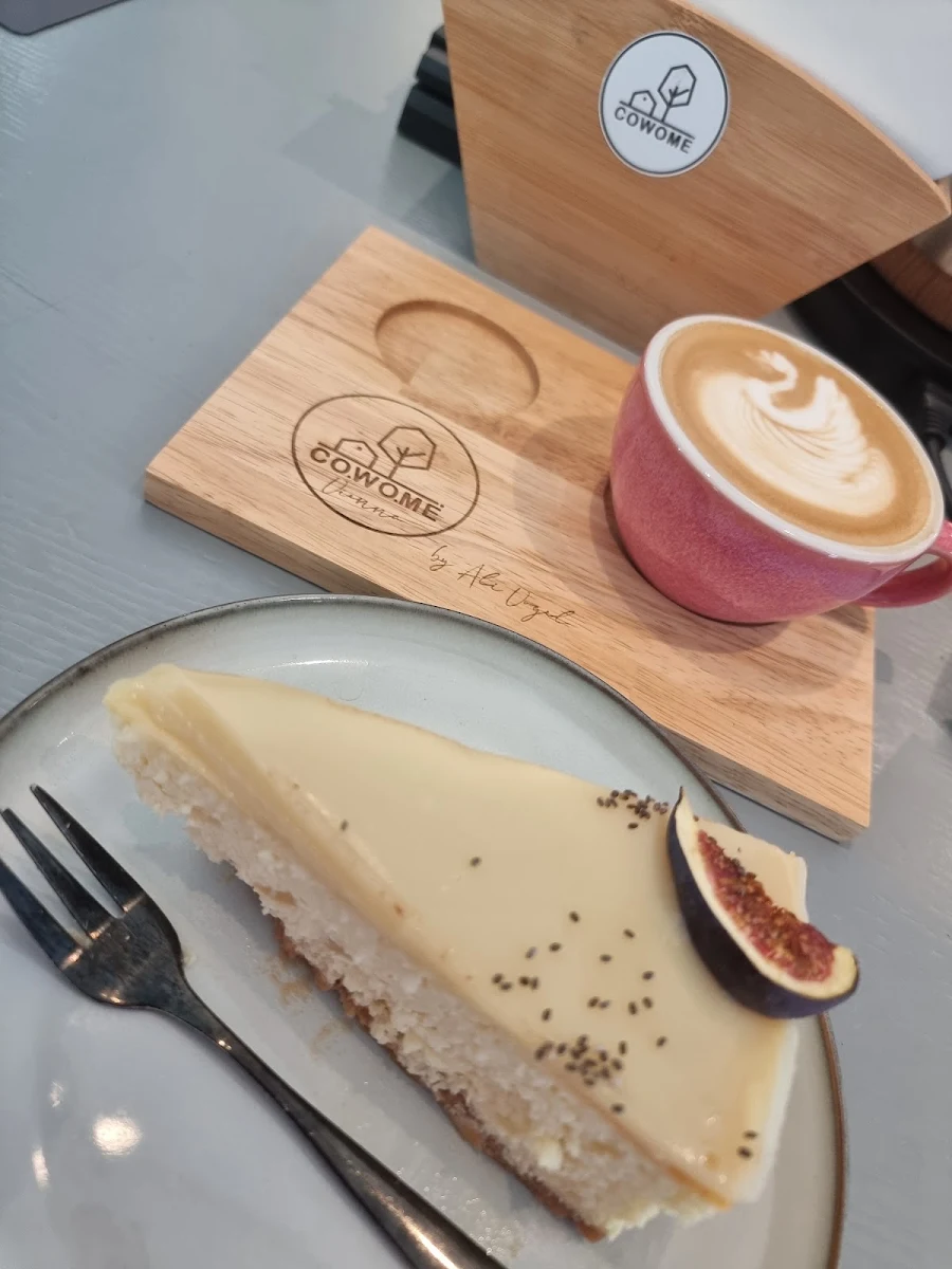 Cappuccino & Cheesecake Slice