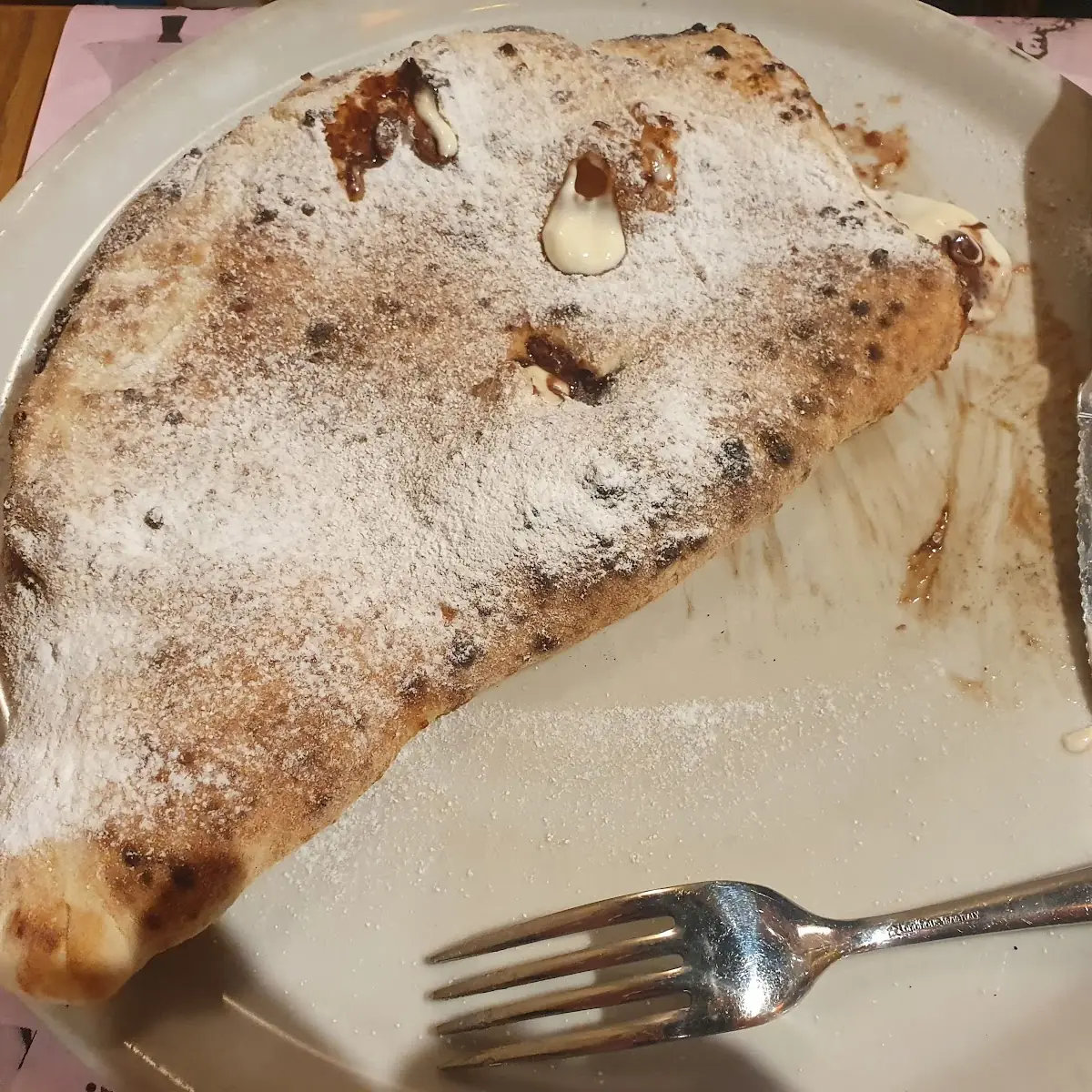 Calzone Mit Nutella & Mascarpone