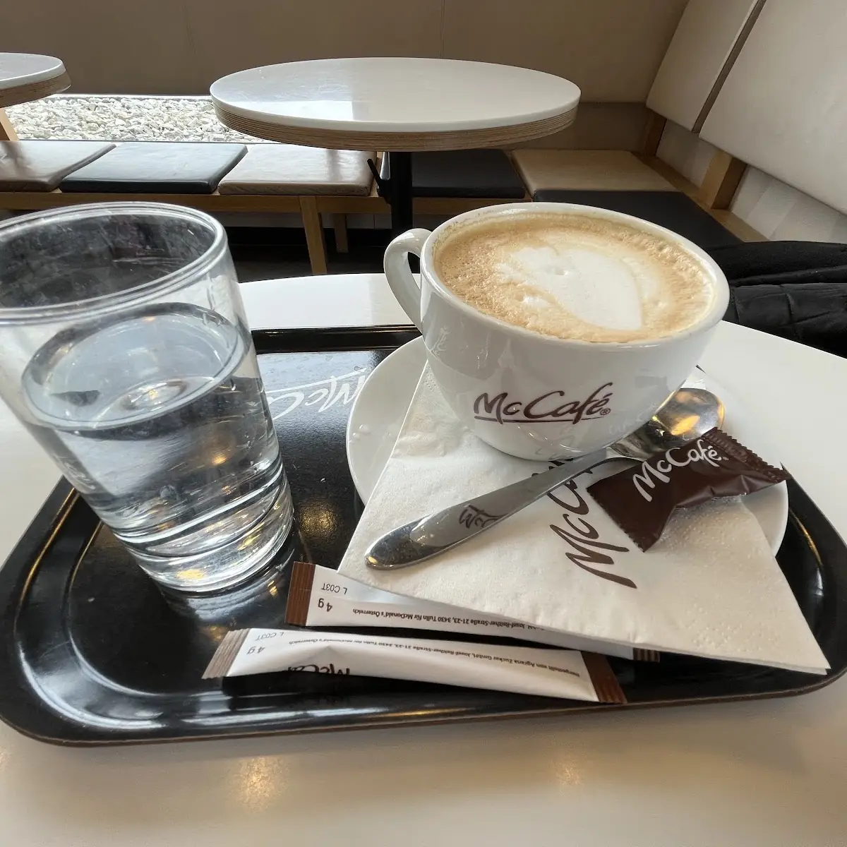 Iced Caramel Cafe Latte Macchiato