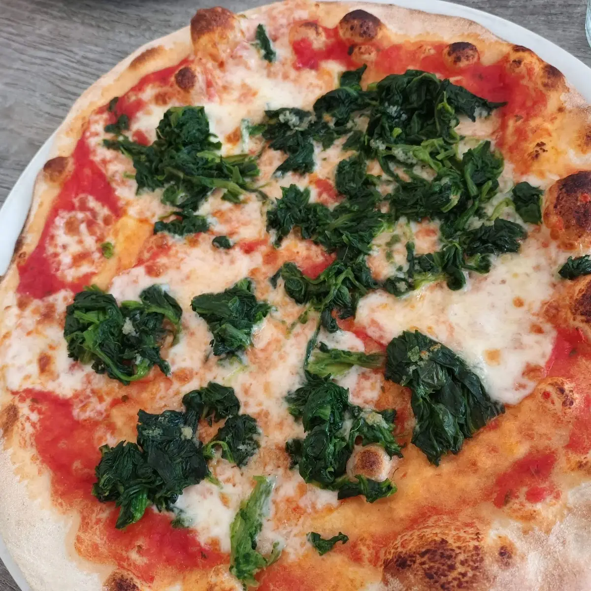 Pizza Spinat