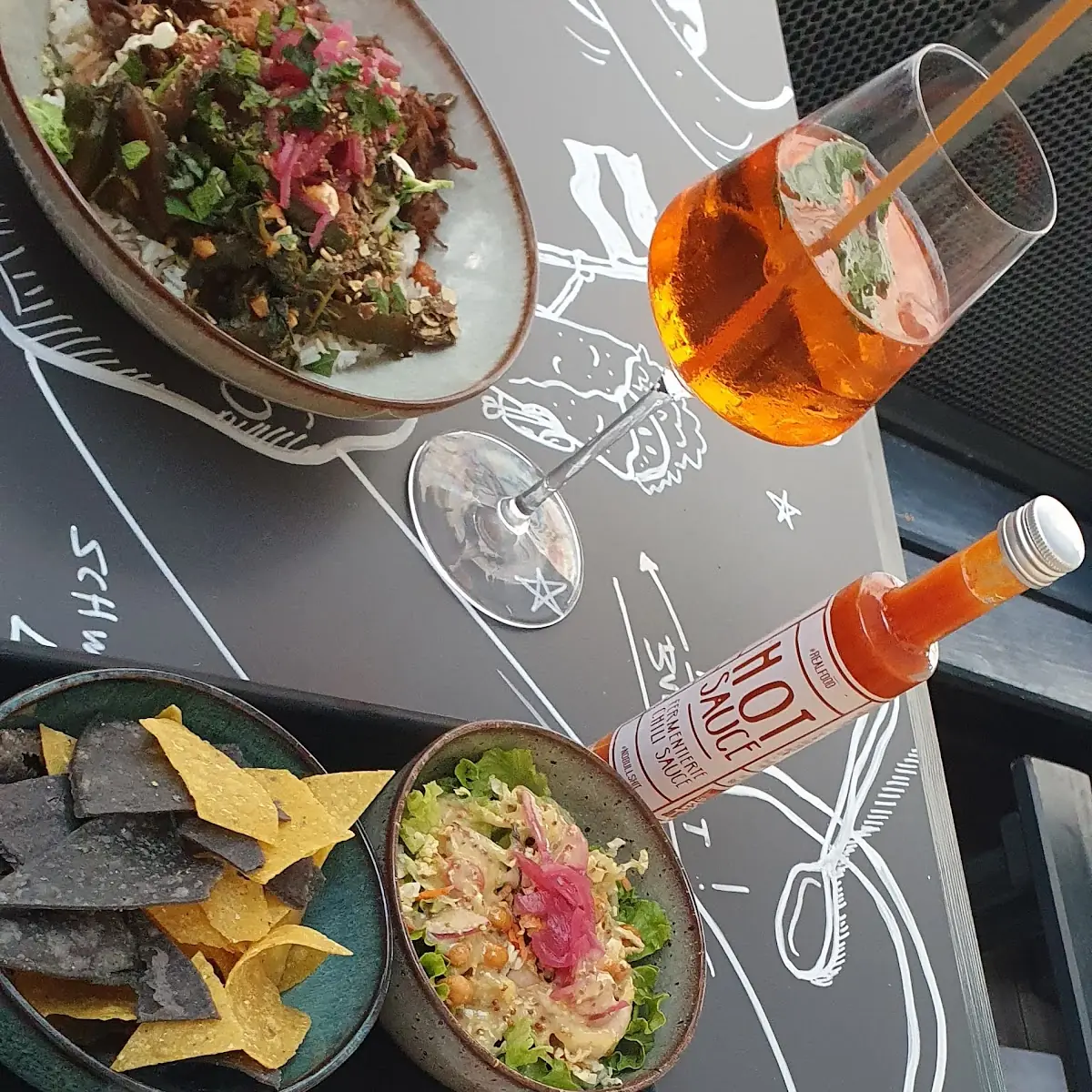 Wrap with Nachos