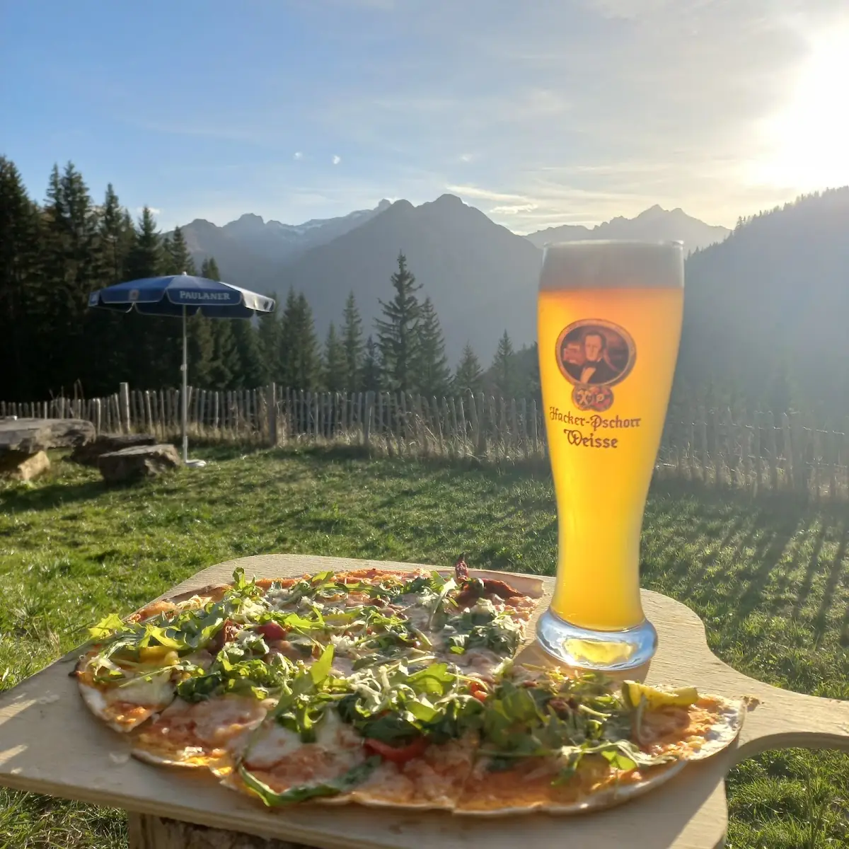 Flammkuchen Mit Rucola