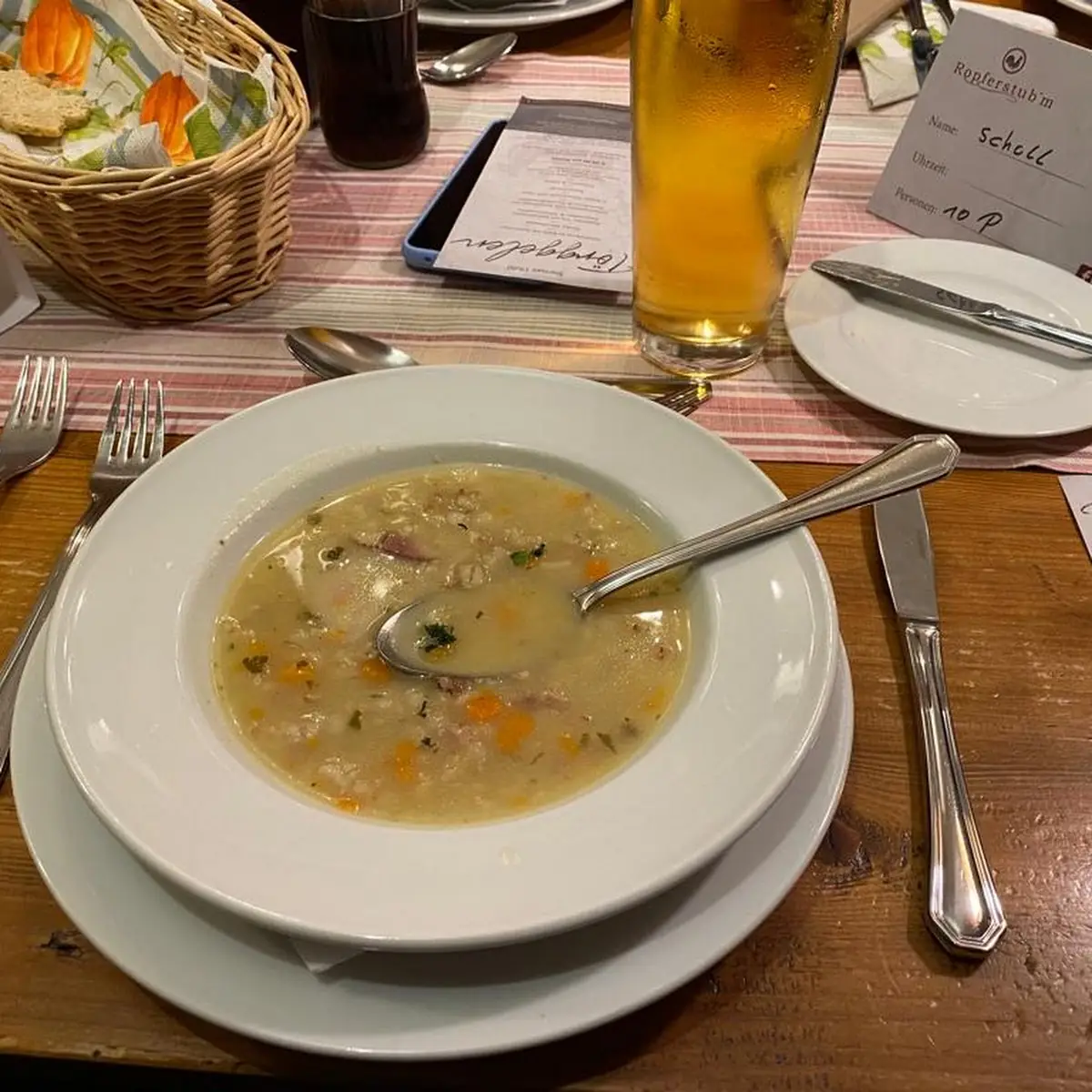 Mieminger Kartoffelsuppe