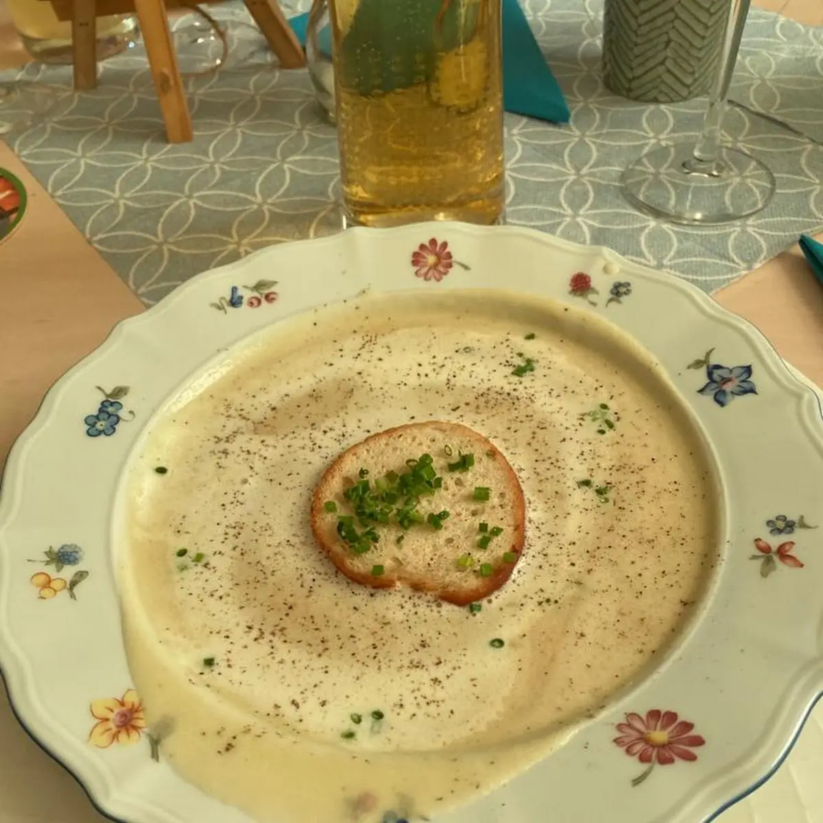 Knoblauchcremesuppe