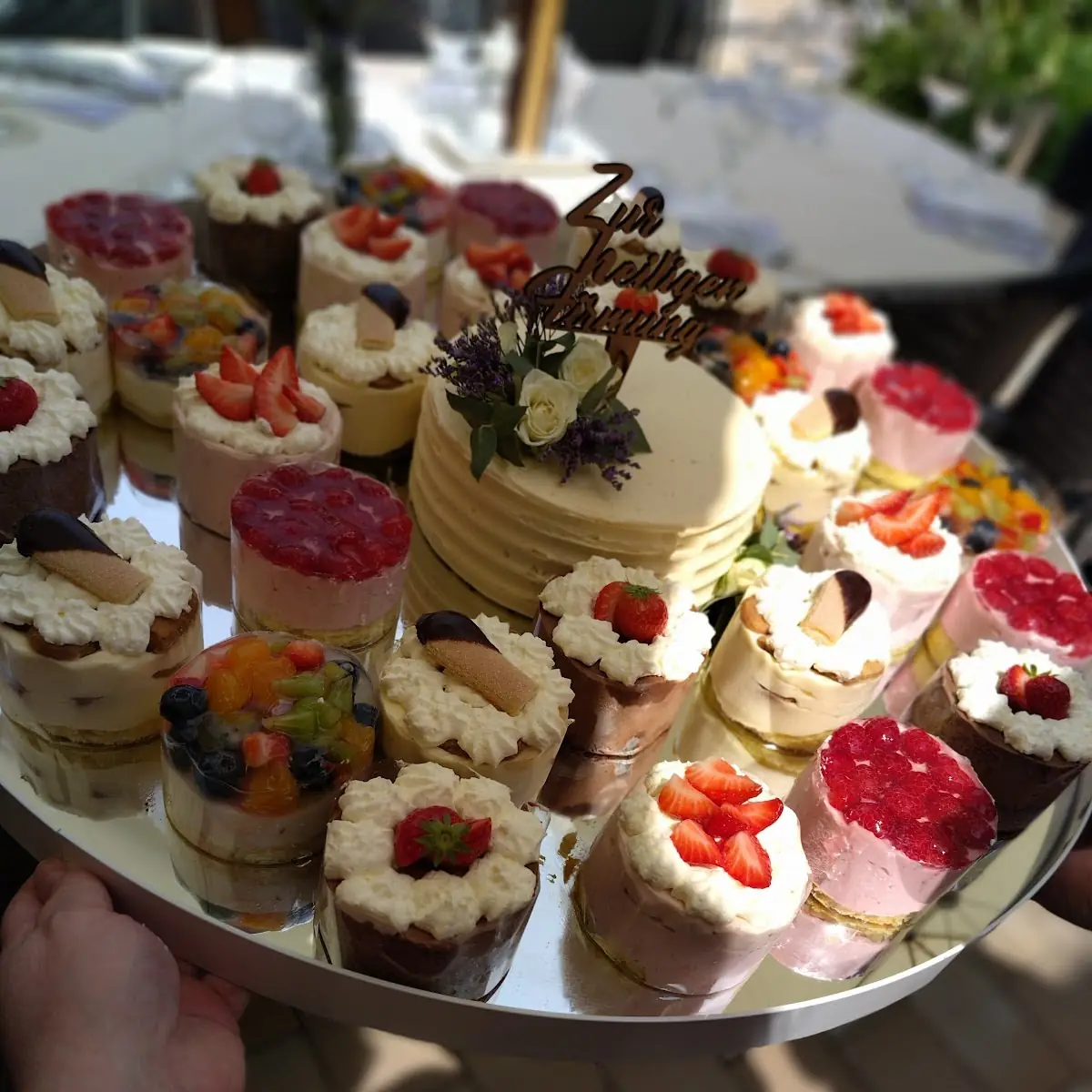 Torte Von Konditor Für Feierlichkeit