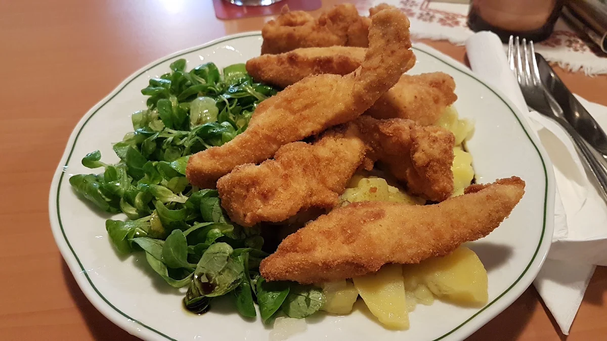 Backhendlsalat